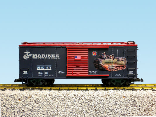 USA Trains R19141 US MILITARY SERIES BOXCAR US Marine Corps, Marines