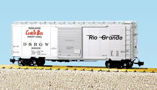 USA Trains R19209C RG YOUNGTOWN 40' Steel Box Car - SILVER PS-1