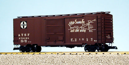 USA Trains R19226C SF EL CAPTIAN 40' MINERAL BROWN Steel Box Car PS-1