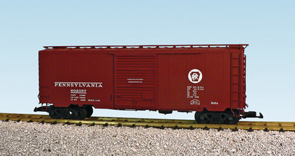 USA Trains R19231C PENNSYLVANIA 40' BROWN Steel Box Car PS-1