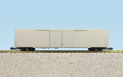 USA TRAINS R19400XB UNDECORATED 60' Double Door Box Car Unpainted