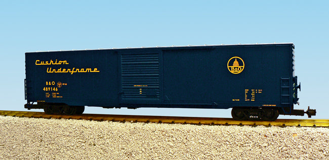 USA TRAINS R19413A B&O 60' Single Door Box Car Blue