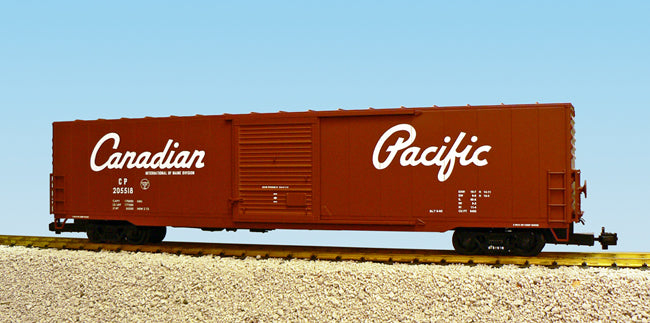 USA TRAINS R19415A CANADIAN PACIFIC 60' Single Door Box Car Brown