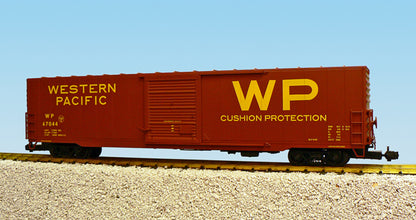 USA TRAINS R19423A WESTERN PACIFIC 60' Single Door Box Car Brown