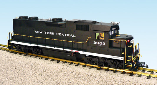 USA Trains NEW YORK CENTRAL GP38-2 BLACK R22227 with Smoke and Lights