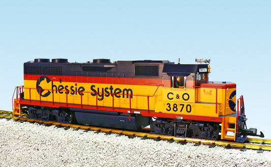 PREORDER USA Trains GP38-2 Chessie System C&O DIESEL R22233 with Smoke and Lights