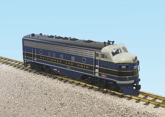 USA Trains R22389 B&O F7 A UNIT BLUE/GRAY Diesel Locomotive