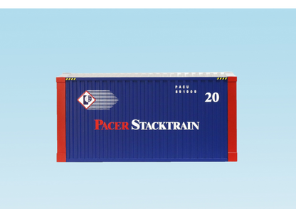 PACK OF 6 USA Trains Single 20' Foot Intermodal Containers - YOU CHOOSE 6