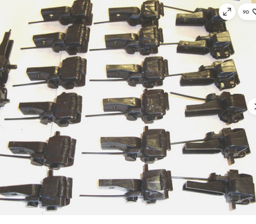 10 Pairs (20 Pieces) Bachmann 92420 / 92419 G Scale Knuckle Couplers
