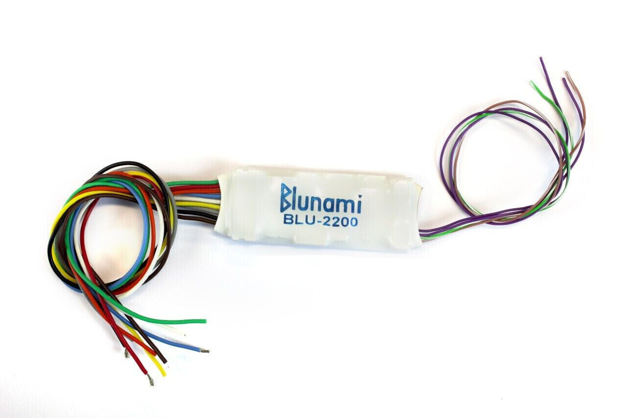 SoundTraxx 884607, BLU-2200 Blunami Steam-2 Sound Decoder, HO and Small S-Scale