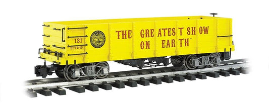 BACHMANN 92718 "Greatest Show On Earth" Circus Yellow Gondola