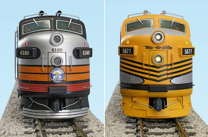 USA Trains R22281 UNION PACIFIC F7 AB UNITS Diesel Locomotive YELLOW/GRAY