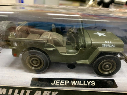 New-Ray G-SCALE 1/32 Willys Jeep U.S. Army Diecast Model