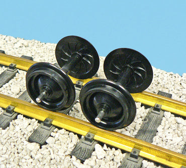 USA Trains Standard G Scale Wheel set - 4 Axles, 2 Pair