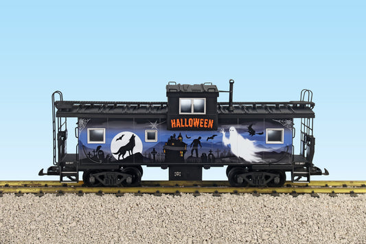 USA Trains R12133 Halloween Blue/Black Extended Vision Caboose - #1031
