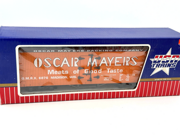 USA Trains R16216 Oscar Mayers Reefer Car OMRZ 6876 - RARE Oscar Mayer Wiener