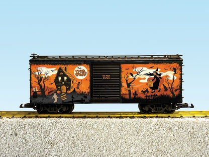 USA Trains R19145 Glow In The Dark Scary Trick or Treat Halloween Boxcar