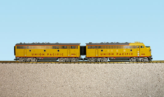 USA Trains R22281 UNION PACIFIC F7 AB UNITS Diesel Locomotive YELLOW/GRAY