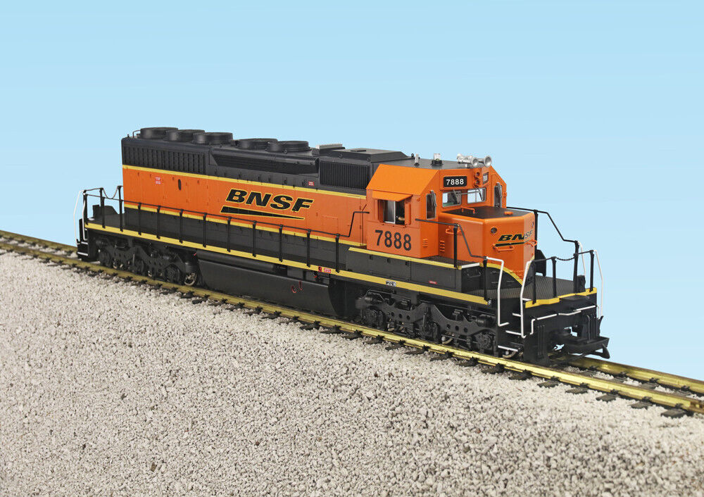 USA Trains SD40-2 R22318 BNSF Black/Orange DIESEL with Smoke and Lights