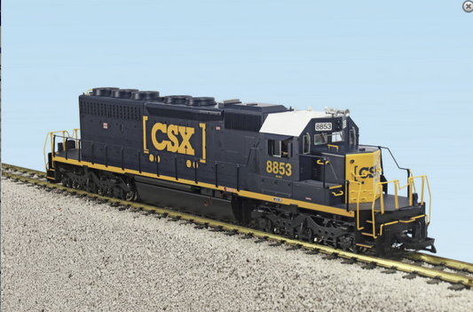 USA Trains SD40-2 R22319 - CSX BLUE/YELLOW Diesel Locomotive