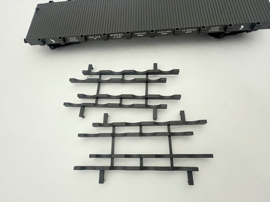 USA Trains G Scale Wheel Trucks Rack Holder for Flat Car - multiple colors