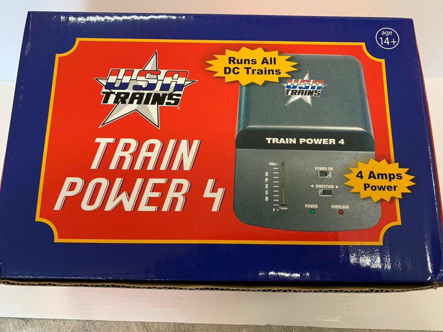 USA Trains 4 amp RTP-4 Transformer For All G, HO and N Trains - RTP4 Power Supply