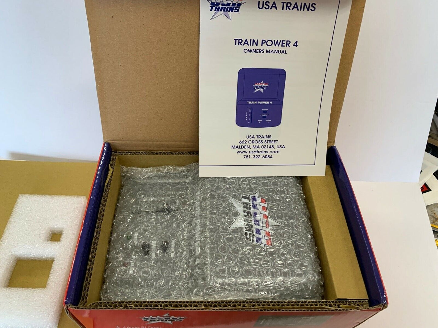 USA Trains 4 amp RTP-4 Transformer For All G, HO and N Trains - RTP4 Power Supply