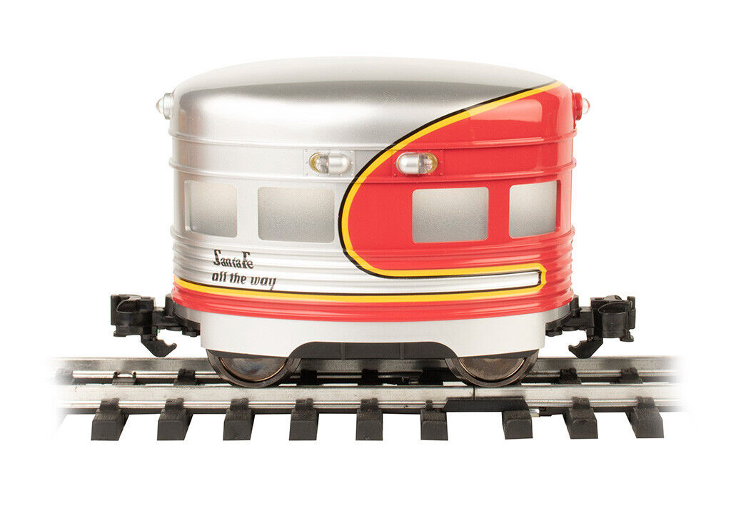 Bachmann Aristocraft Eggliner 96284 SANTA FE WARBONNET with LED Lighting