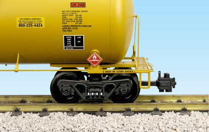 USA Trains Union Pacific PATRIOTIC Flag 55' Modern Tank Car Yellow/Gray- R15182 IN STOCK NOW